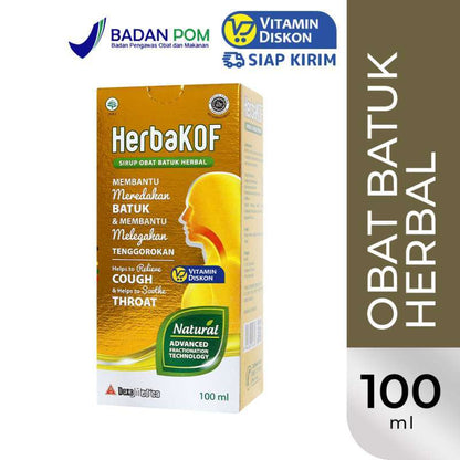 HERBAKOF SIRUP OBAT BATUK HERBAL 60 ML