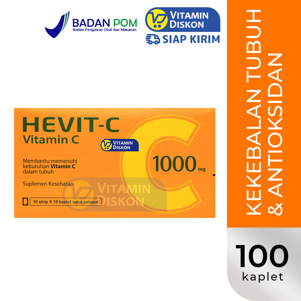 HEVIT VITAMIN C 1000 MG 1 BOX ISI 10 STRIP
