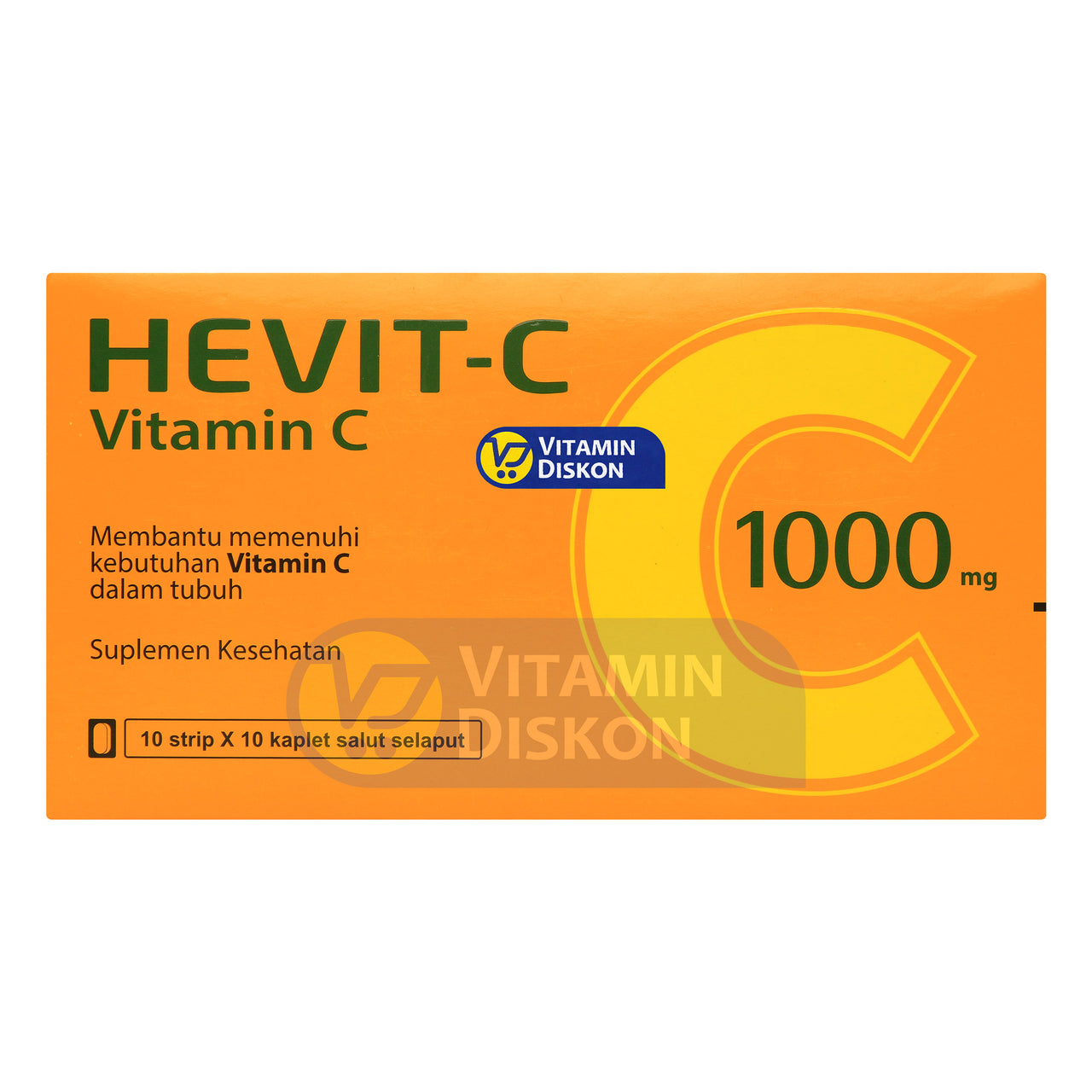 HEVIT VITAMIN C 1000 MG 1 BOX ISI 10 STRIP