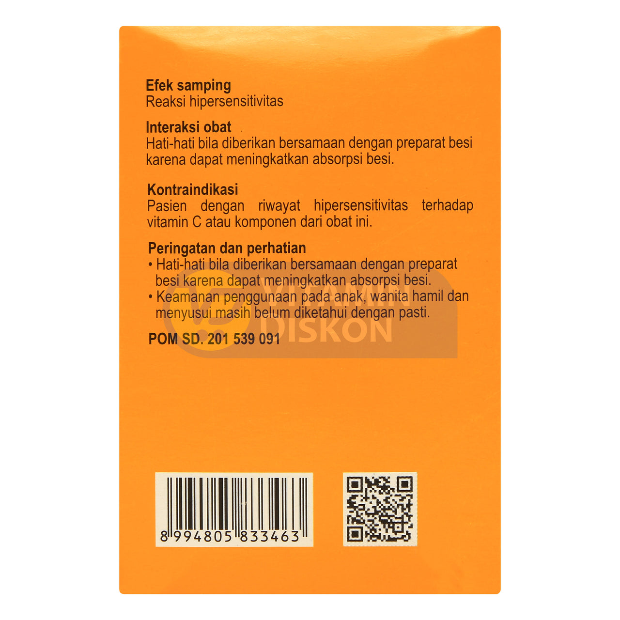 HEVIT VITAMIN C 1000 MG 1 BOX ISI 10 STRIP