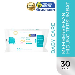 MOMAMI SALINE WIPES 30 SHEETS
