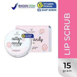 LIPLAPIN LIP SCRUB COTTON CANDY 15GR