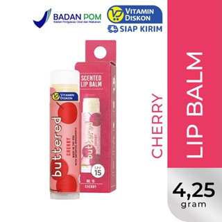 BUTTERED PREMIUM CHERRY LIP BALM SPF 15