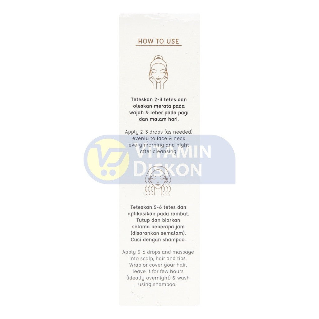 ARGAVELL CERTIFIED ORGANIC ARGAN OIL SOURCED FROM MOROCCO - 20ML