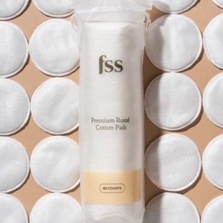 FOR SKIN'S SAKE FSS PREMIUM ROUND COTTON 80PADS