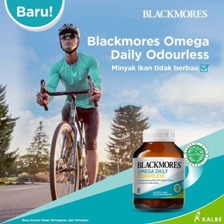 BLACKMORES OMEGA DAILY ODOURLESS BPOM KALBE - 60 CAPS