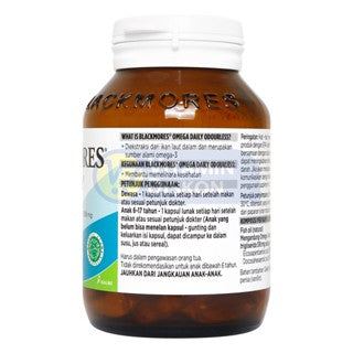BLACKMORES OMEGA DAILY ODOURLESS BPOM KALBE - 60 CAPS