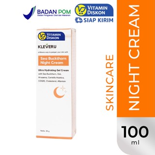 KLEVERU SEA BUCKTHORN NIGHT CREAM 30GR