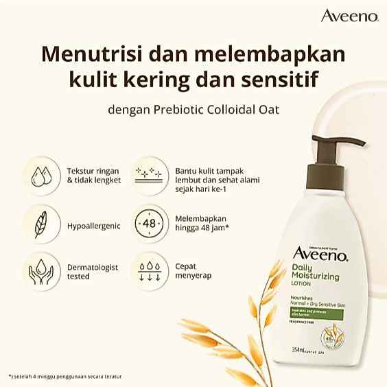 AVEENO DAILY MOISTURIZING LOTION 354 ML