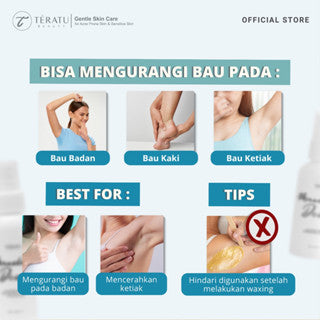 TERATU BEAUTY MIRACLE DEO SPRAY DEODORANT 100ML