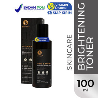 EUCALIE ORGANIC AHA WATER GEL EXFOLIATING TONER GLOWING AND BRIGHTENING 100 MLML