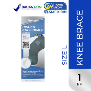 NEW LIFE HINGED KNEE BRACE L