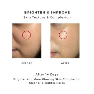 EUCALIE ORGANIC AHA WATER GEL EXFOLIATING TONER GLOWING AND BRIGHTENING 45ML