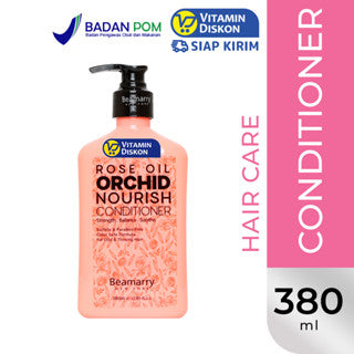 BEAMARRY CONDITIONER ROSE OIL ORCHID NOURISH 380ML