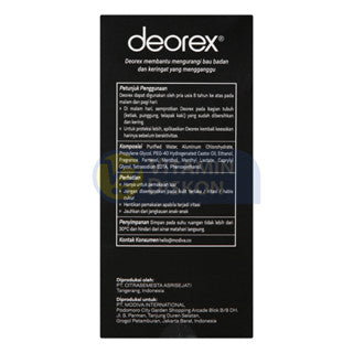 DEOREX BODY ODORIZER SPRAY FOR MEN 60ML