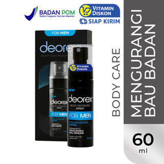 DEOREX BODY ODORIZER SPRAY FOR MEN 60ML