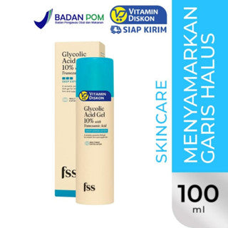 FOR SKIN'S SAKE FSS GLYCOLIC ACID GEL 10% WITH TRANEXAMIC ACID 100ML