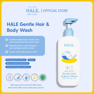 HALE BABY KIDS GENTLE HAIR AND BODY WASH 360 GR