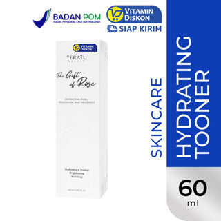 TERATU BEAUTY THE GIFT OF ROSE SOOTHING AND BRIGHTENING TONER SPRAY 60ML