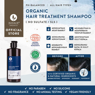 EUCALIE ORGANIC HAIR GROWTH HAIR LOSS TREATMENT SHAMPOO 50ML