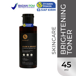 EUCALIE ORGANIC AHA WATER GEL EXFOLIATING TONER GLOWING AND BRIGHTENING 45ML