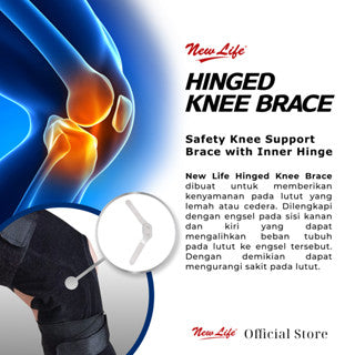 NEW LIFE HINGED KNEE BRACE L
