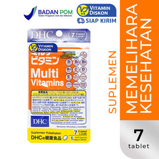 DHC SUPPLEMENT MULTIVITAMINS 7 KAPSUL