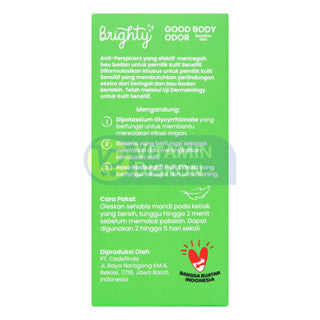 BRIGHTY GOOD BODY ODOR FOR SENSITIVE SKIN 30ML