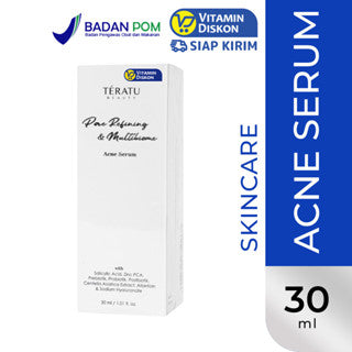 TERATU BEAUTY PORE REFINING AND MULTIBIOME ACNE SERUM 30ML