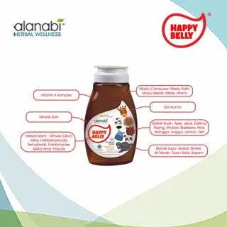 ALANABI HAPPY BELLY FUNCTIONAL HONEY SUPERFOOD FOR KIDS 300GRAM