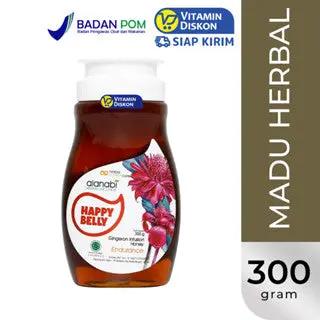 ALANABI HAPPY BELLY GINGER INFUSION HONEY 300GRAM