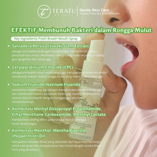 TERATU BEAUTY FRESH BREATH MOUTH SPRAY 20 ML