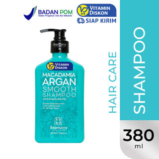 BEAMARRY SHAMPOO MACADAMIA ARGAN SMOOTH 380ML