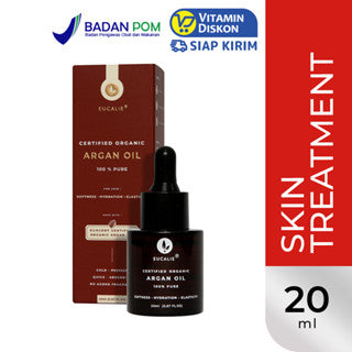 EUCALIE ARGAN OIL CERTIFIED ORGANIC ANTI AGING SERUM 20ML