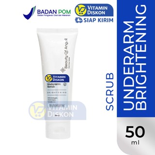 BEAUTY OF ANGEL UNDERARM SCRUB BRIGHTENING 50ML