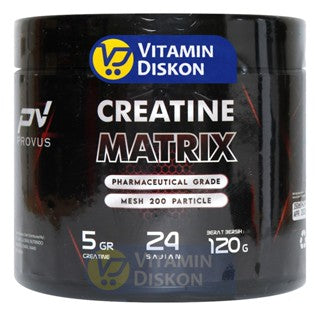 PROVUS CREATINE MATRIX PHARMATICAL GRADE MESH 200 PARTICLE 300GR