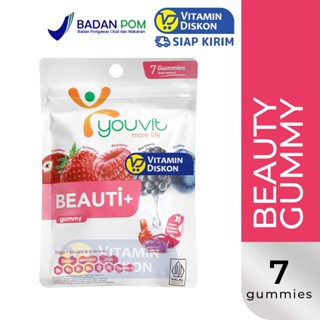 YOUVIT BEAUTI+ GUMMY - 1 SACHET ISI 7 PCS