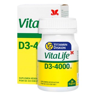 VITALIFE D3 4000 IU ISI 30 KAPSUL