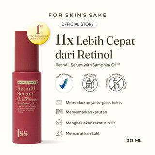 FOR SKIN'S SAKE FSS RETINAL SERUM 0.15 WITH SAMPHIRA OIL 30ML