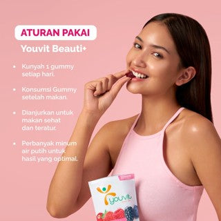 YOUVIT BEAUTI+ GUMMY 30 DAYS
