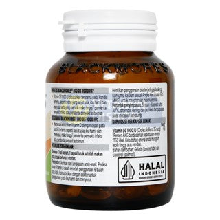 BLACKMORES BIO D3 1000 IU BPOM KALBE - 60 CLEAR CAPSULE