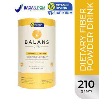 BALANS LITE TROPICAL FRUIT FIBER AND PROBIOTICS DRINK 210GR