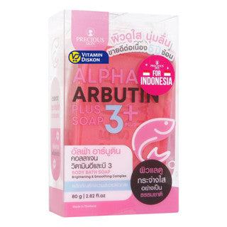 PRECIOUS SKIN ALPHA ARBUTIN 3 PLUS BODY SOAP 80GR