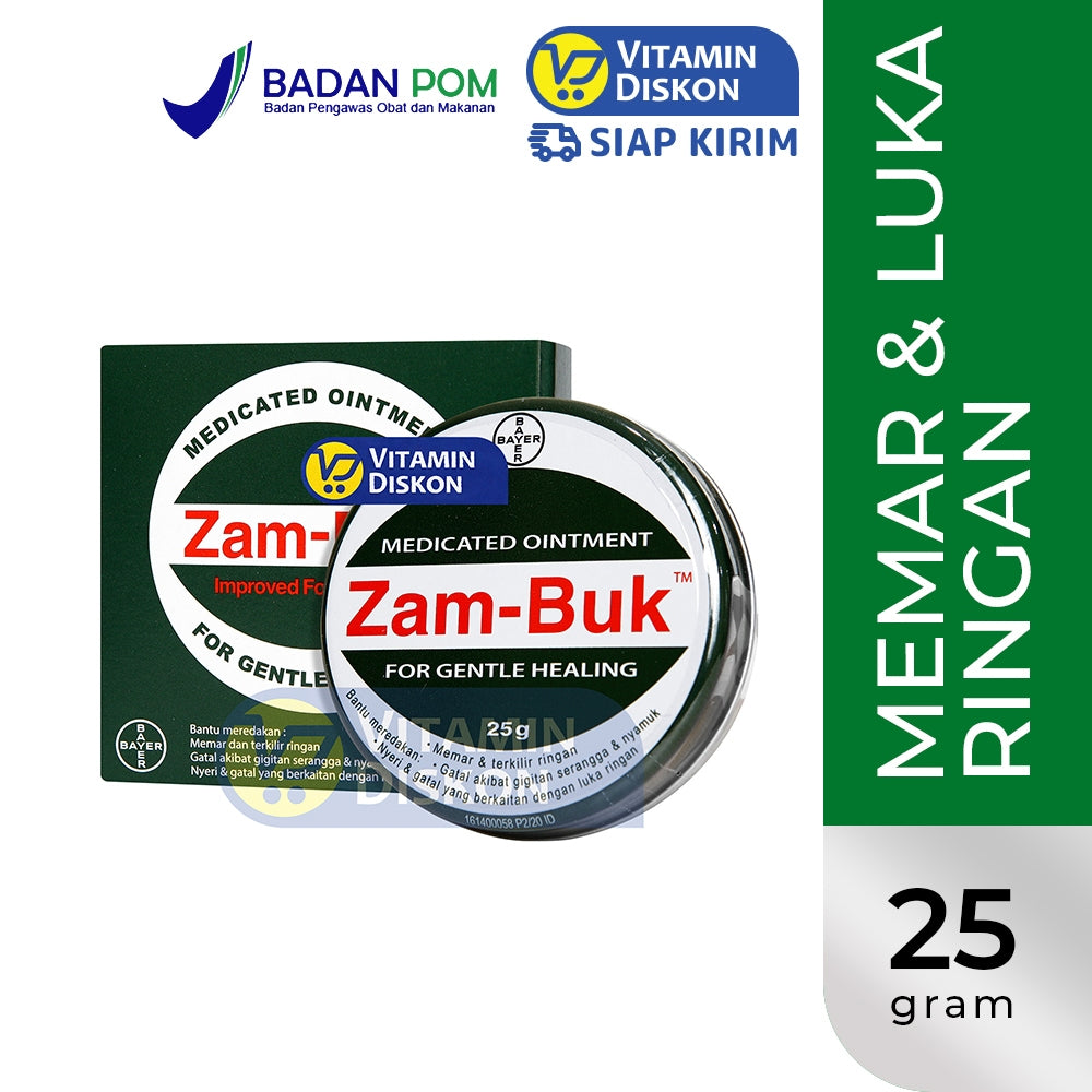 ZAMBUK MEDICATED OINTMENT FOR GENTLE HEALING 25GR
