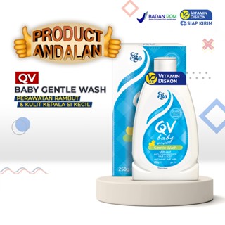 QV BABY GENTLE WASH 250G BPOM
