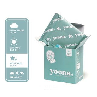 YOONA NIGHT PADS 29CM - 8 PADS