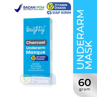 BRIGHTY CHARCOAL UNDERARM MASQUE 60 GR