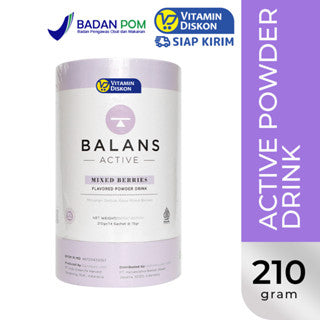 BALANS ACTIVE MIXED BERRIES FIBER AND PROBIOTICS DRINK 210GR
