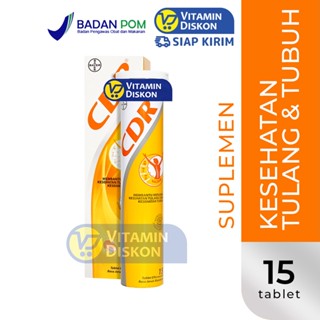 CDR EFFERVESCENT - 15 TABLET
