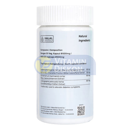 HERBILOGY DIABEAT 30 CAPS